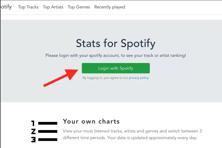 See Your Top Artists On Spotify