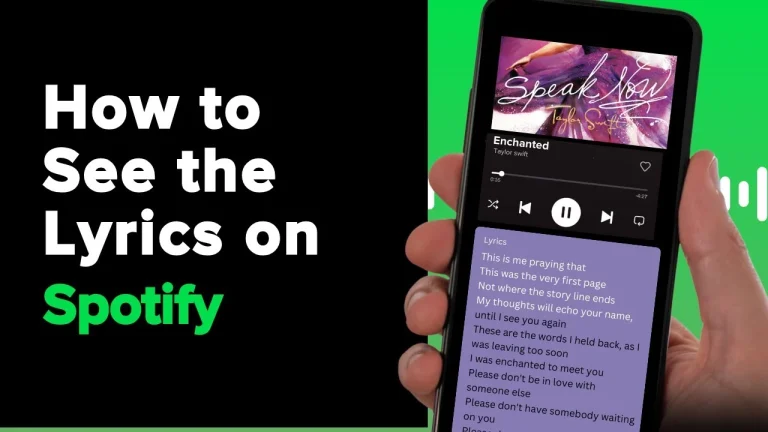 How To Show Lyrics On Spotify