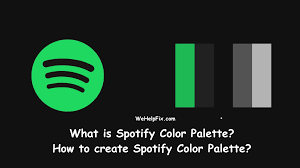 spotify pallete